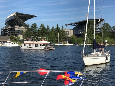 Opening Day Boating at the Montlake Cut